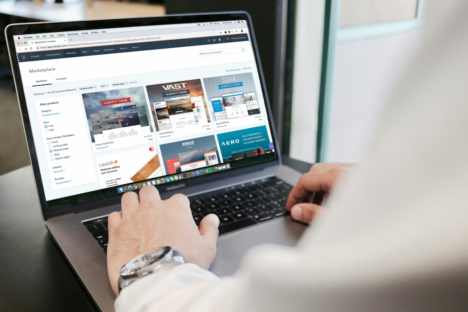 professionele website voor een MKB bedrijf op laptop en telefoon